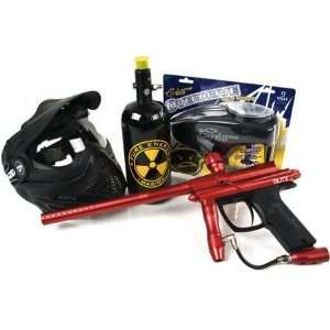  Azodin Blitz Starter A Paintball Gun Kit   Matte Red 