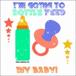 Baby Think It Over 1 5oz Faux Formula Bottle & Pacifier  