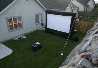 CineBox Home 12x7 Backyard Theater System  
