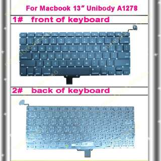 Macbook 13 Keyboard Unibody A1278 MB466 MB477 Aluminium  