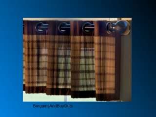 Indoor Bamboo Valance Color   Mocha 72 X 12 361168  