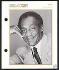 BILL COSBY Atlas Movie Star Picture Biography CARD