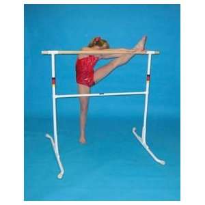 Ballet Budget Free Standing Ballet Bars   4 Wood Rail Portable Ballet 