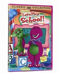 Barney   Lets Play School DVD, 2009  