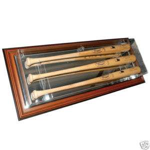 Caseworks Baseball Bat Display Case (BAS 237 3 W/B/M) Made in the USA 