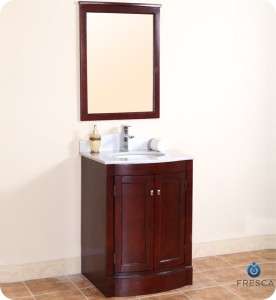 Fresca Armando 24 Traditional Bathroom Vanity w/ Mirror  