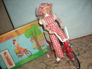GIG WES TOYS RANDY RIDER BICYCLE DOLL BATTERY OPERATED  