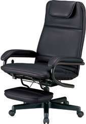 Black Power Rest Executive Recliner Office Chair  