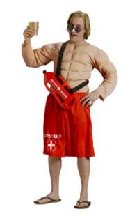 Mens Lifeguard Funny Halloween Costume   Off Duty  