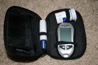 Accu Chek Aviva by Roche Blood Glucose Monitoring Meter w/case penlet 