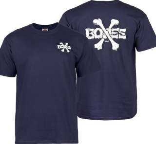   Peralta Tee Shirt Cross Bones Navy T Shirt Bones Brigade Large  