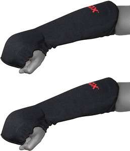 RDX Forearm Pad Arm Guard & Mitts Gloves Boxing MMA M  