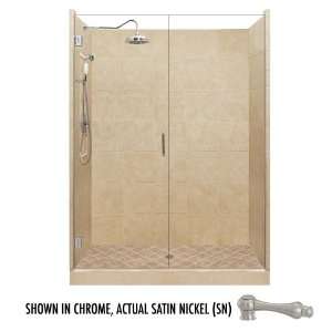   Grand Shower Package with Satin Nickel Accessories