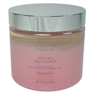  Bath & Body Works Luxuries Purely Silk Sweet Pea Salt 