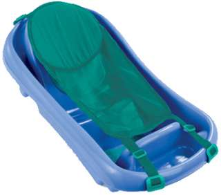 The First Years Infant To Toddler Tub with Sling, Blue