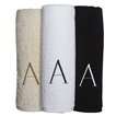 Monogrammed Bath Towel Collections   Ivory  Target