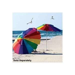  Rainbow 8 Beach Umbrella with Carry Bag, Umbrella UPF 50 