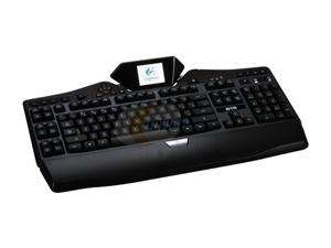   Logitech G19 Black 104 Normal Keys USB Wired Standard Gaming Keyboard