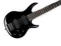 Stellah Ripwood 5 String Electric Bass Guitar Black New  