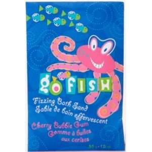   Fizzing Bath Sand Envelope   Cherry Bubble Gum Octopus   Set Of 12