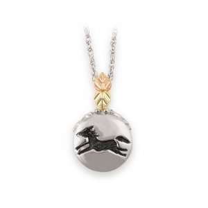  Black Hills Gold Necklace   Horse Jewelry