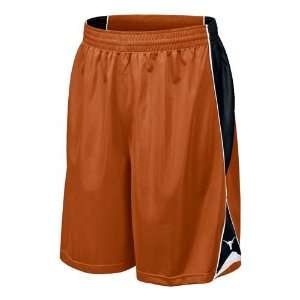   Burnt Orange and Black Nike Basketball Shorts