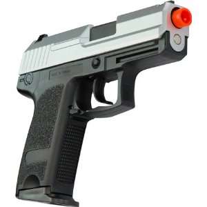  Metal Full Auto Blowback Airsoft Pistol   Two Tone