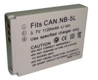   li ion battery charger kit for canon nb 5l nb5l brand new high quality