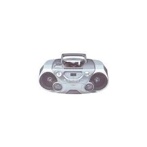   Portable 1 Piece AM/FM/CD Cassette Boombox (AZ106117) Electronics