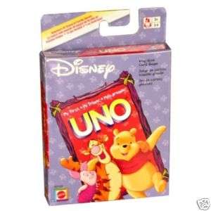 My First Uno KING SIZE Card Game Winnie the Pooh NEW  
