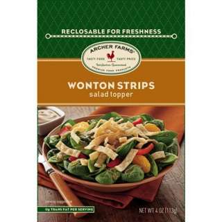Archer Farms® Wonton Strips Salad Toppers   4 oz. product details 