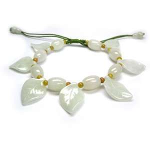  The Jade Leaf Charms Bracelet 