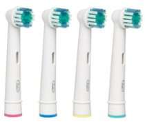   electric toothbrush head promotes a clean mouth and healthy gums