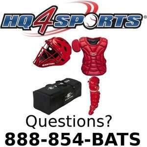   Easton Natural Series A165131BX Youth Catchers Gear Set   Red  