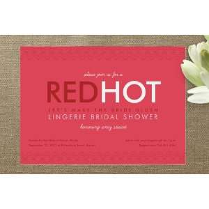  Red Hot Bridal Shower Invitations