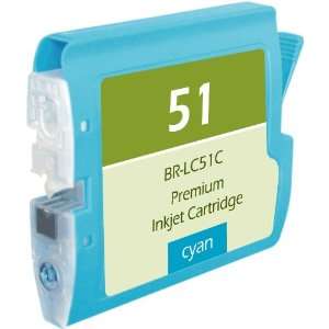  Brother Compatible LC51C INKJET CARTRIDGE (CYAN) For MFC 885CW 