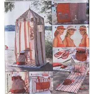  Burda Seaside Accessories Pattern By The Each Arts, Crafts & Sewing