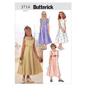   Patterns B3714 Girls Dress, Size 12 14 16 Arts, Crafts & Sewing
