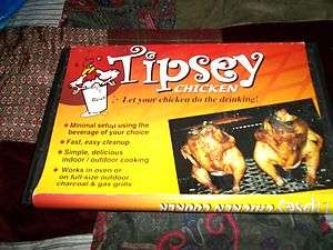 Tipsey Chicken Cooker for Grill or Oven New 095271500311  