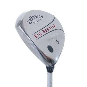  Callaway Big Bertha 2004 LH 5 Wood Uniflex Steel Sports 