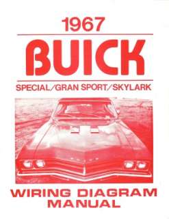 BUICK 1967 Special, Gran Sport & Skylark Wiring Diagram 69  