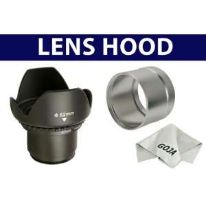  52mm Professional Lens Hood + Tube for Canon A700 A710 + 1 