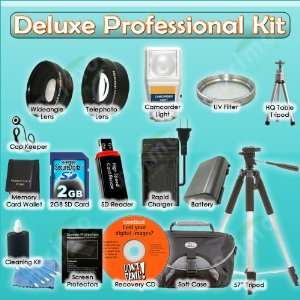   PROFESSIONAL Package for Canon HF20, HF200, HG20, HG21