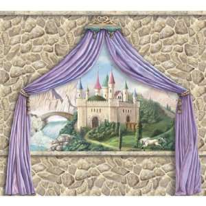   and Murals Room Scene Castle Canopy Value Mural