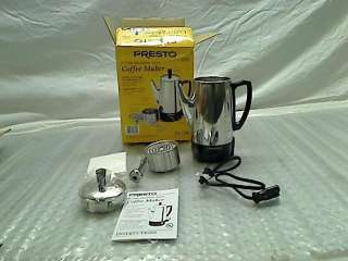 Presto 02822 6 Cup Stainless Steel Coffee Percolator  