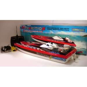    Racing Boat RC Radio Remote Control Phantom Catamaran Toys & Games