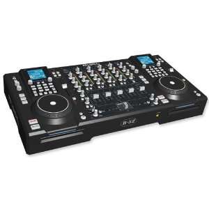   Mixer/Dual CD With Case DJ CD / Mixer Combo Player Musical