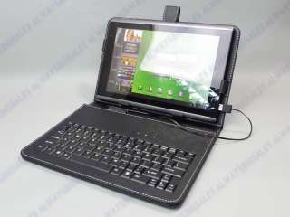 usb keyboard for acer iconia tab a500 tablet pc free capacitive stylus 