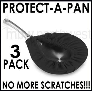 PROTECT A PAN   STORE POTS & PANS without SCRATCHES   3 PACK   NEW 