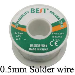 5mm Tin Lead Rosin Core Solder Soldering Wire 63/37  